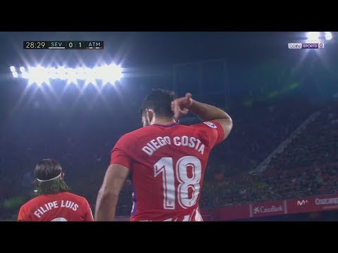 Diego Costa vs Sevilla (A) 17-18 HD 1080i (25/02/2018) by AG18comps