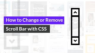CSS: How to Hide or Change Scroll Bar (EASY)