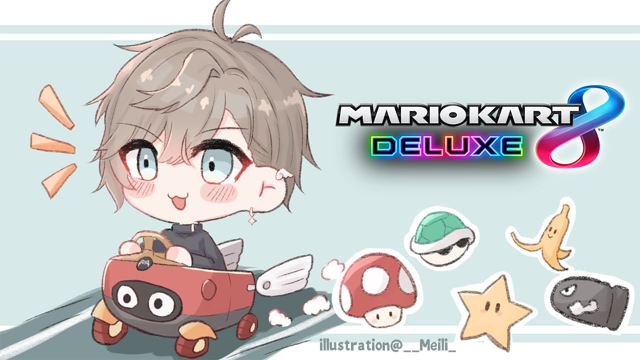 マリオカート8DX | 視聴者参加型！僕と勝負！！【にじさんじ/叶】