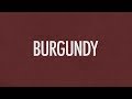 Earl Sweatshirt - Burgundy (Lyric Video) | LK ...