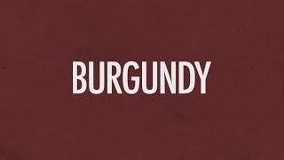 Earl Sweatshirt - Burgundy (Lyric Video) | LK Graphics