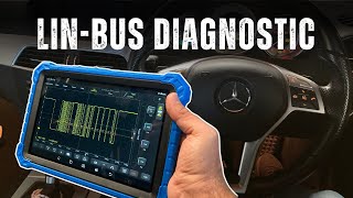 LIN BUS Diagnostics | How to Read & Analyze LIN BUS Waveform #linbus #canbus