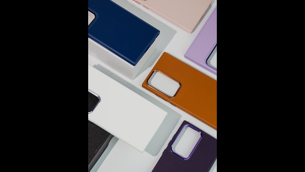 Кожаный чехол Bonbon Leather Metal Style для Samsung Galaxy S23