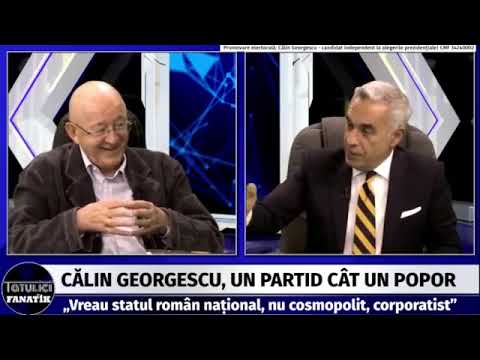 Interviu INEDIT. Călin Georgescu răspunde cu eleganță. Ce notă merită Tatulici?