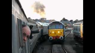 preview picture of video 'Mid-Norfolk Railway Class 47 Golden Jubilee Gala, part 11'