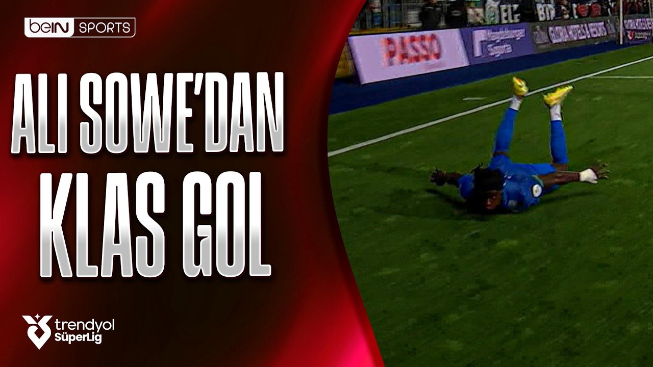Ali Sowe'den Şık Bitiricilik | Çaykur Rizespor - Beşiktaş | Trendyol Süper Lig