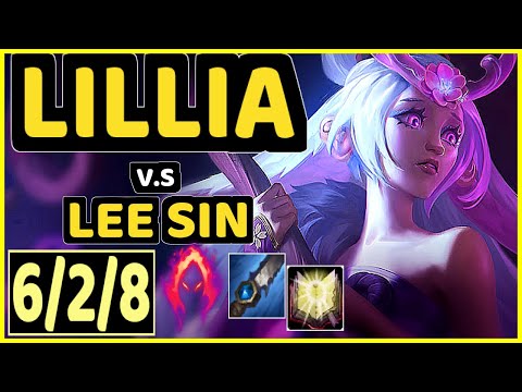 CANEE (LILLIA) vs LEE SIN - 6/2/8 KDA JUNGLE CHALLENGER GAMEPLAY - EUW