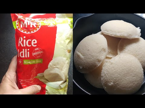 Making Idli from MTR Instant Rice Idli Mix