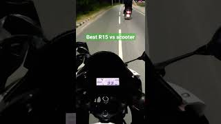 Download lagu #best #modified White #yamaha #r15v3 vs scooter [ hijab girl on scooter] #gta_maruf #2022 mp3