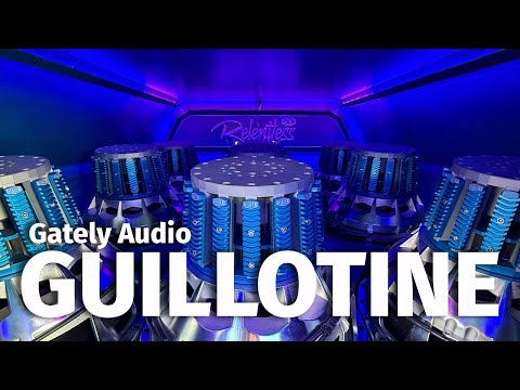 Nine Relentless Neo4 18s in Gately Audio GUILLOTINE Build