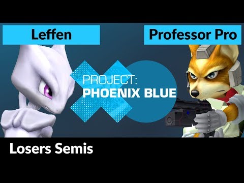 PXB - RB TSM | Leffen (Mewtwo) Vs. Professor Pro (Fox) - Losers Semis - Melee Singles