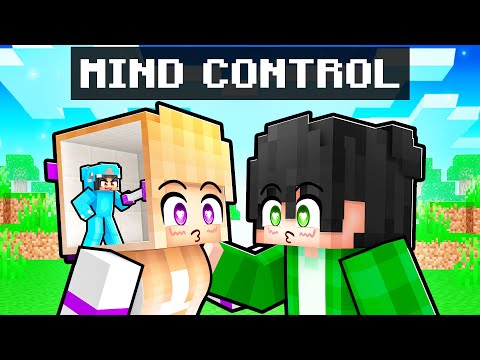 Minecraft But I MIND CONTROL my CRAZY POPULAR FAN GIRL!