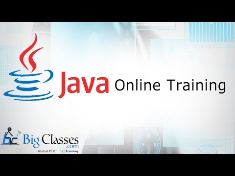 Java Online Training Java Tutorial For Beginners Bigclasses