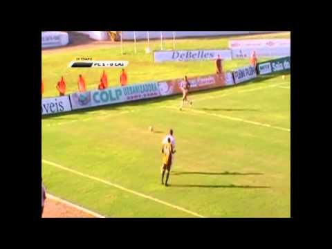 Goleiro Rachoni Lances em jogo.