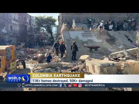 Colombia earthquake crisis spreads across multiple cities