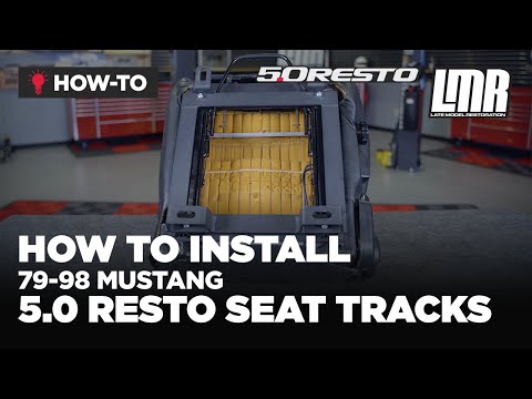 How To Install 5.0 Resto Mustang Seat Track (79-98)