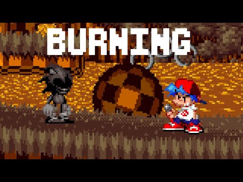 Friday Night Funkin' Burning Mockup Animation