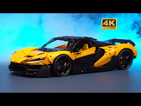 1:8 McLaren W1 (Hypercar No. 03), BrickLiang's MOC Work! Super Flagship LEGO MOC!