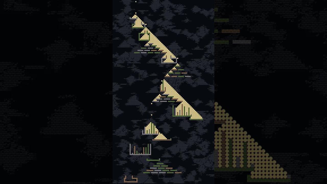 Advent of Code Visualisation for 2022, Day 14, Part 1