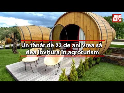 Un tânăr de 23 de ani vrea să dea lovitura în agroturism