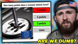 Clueless American Takes a European Driving Test... *this is bad*