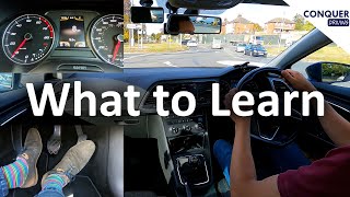 What You Need to Learn to Pass the Driving Test and How it