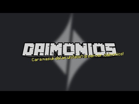 How To Get Whitelisted On The .daimonios Minecraft Server! [.daimonios Tutorial]
