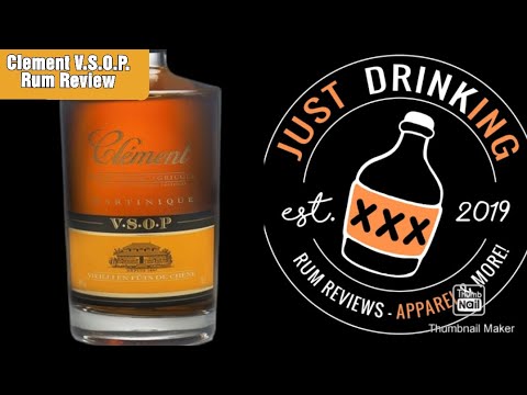 Clement VSOP Rum Review- Just Drinking- Robert & Roger