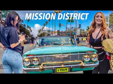 🔥NEVER SEEN SO MUCH BEAUTY LOWRIDER CAR SHOW MISSION DISTRICT SAN FRANCISCO 🇺🇸
