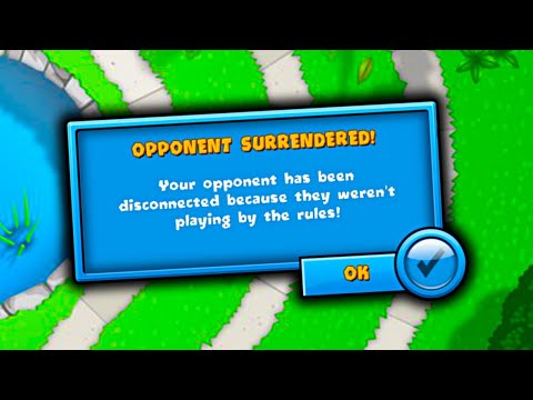 Ninja Kiwi Caught This Cheater Within 23 seconds... (Bloons TD Battles) - YouTube