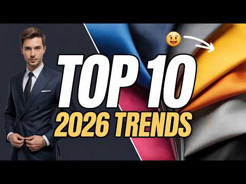Top 10 Color Trends in Men’s Fashion 2026