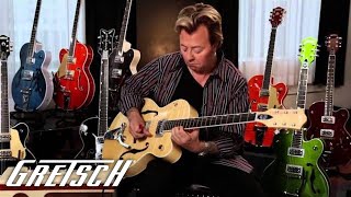 Video thumbnail for Gretsch 6120SH Brian Setzer Blonde Hot Rod | Featured Demo | Gretsch Guitars by Gretsch Guitars