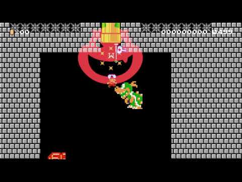 bowser Jr. castle by Ch40s 3 🍄 Super Mario Maker 2 ✹Switch✹ #aru