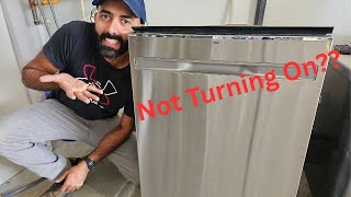 How To Diagnose A GE Dishwasher That Is Not Turning On!