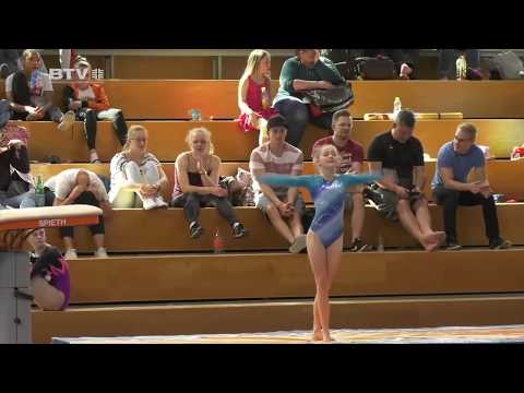 Laura Hahnl, Elena Engelhardt - Deutsche Jugendmeisterschaft 2018 - Gerätturnen weiblich AK14