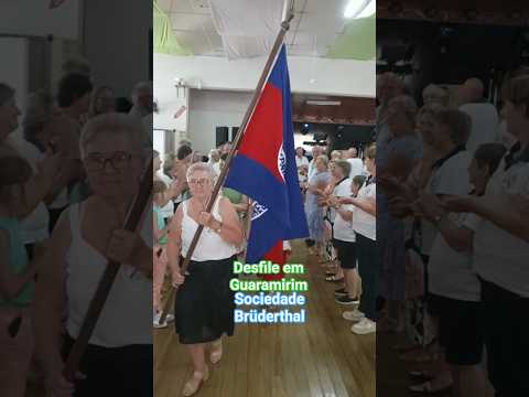 Desfile em Guaramirim na Sociedade Brüderthal #festa #culturaalemã #marcha #santacatarina #march