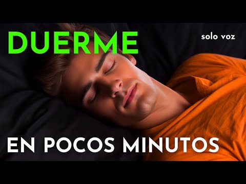 DUERME en MINUTOS con MÁXIMA CALMA y RELAJACIÓN 💤 (solo voz)