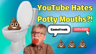 YouTube has a cursing policy that can get your videos demonetized?! #youtube #videogames