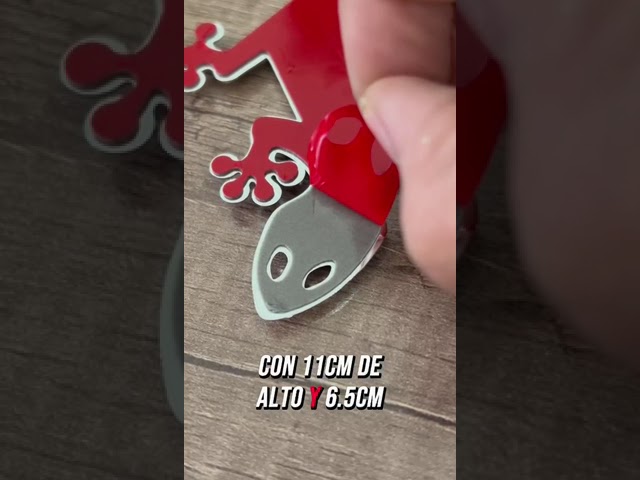Vídeo relacionado con Gecko - Adhesivo para Coche, diseño de Gecko en, diseño de en Forma de, de Metal Puro, con Logotipo de Cromo, para Coche, Resistente al Agua, Extra Duradero