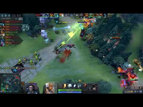 ▶️LFY.Monet gets a triple kill!  LFY.Monet playing Morphling LGD.Forever Young vs Newbee at The Inte