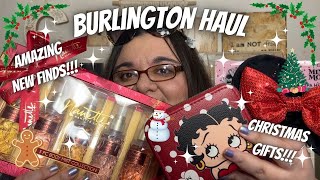 ✨BURLINGTON HAUL✨ 🎄Christmas Gifts🎄 l New Finds l Beauty l Skincare l Plus Size Fashion l Red Tags