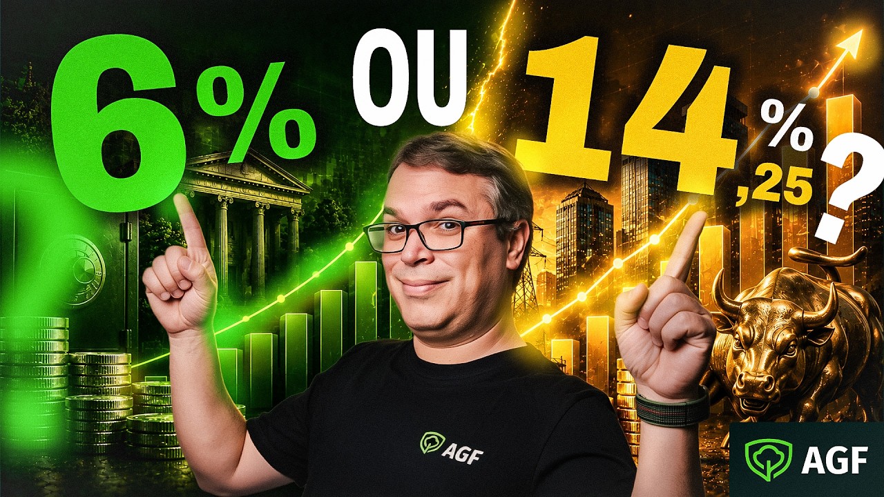RECEBER: Dividendos de 6% ou Selic de 14%? A verdade matemática!