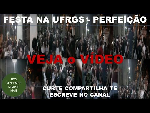 PORTO ALEGRE COMUNIDADE UFRGS Universidade Federal Rio Grande Sul EVENTOS Festas Shows Diversão FU1