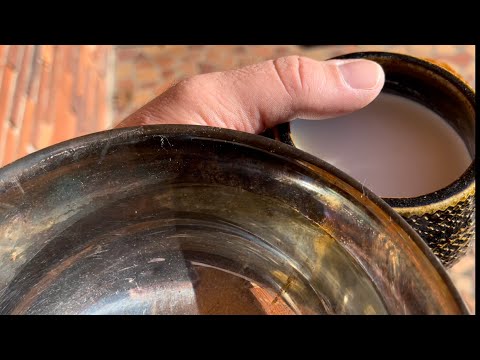 After The Ritual. Returning Offerings To The Earth