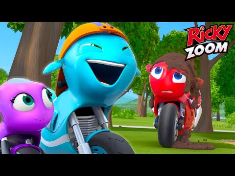 Ricky Zoom Deutsch GANZE FOLGE 😄 Besuch für Ricky | Motorräder für Kinder | Cartoons für Kinder