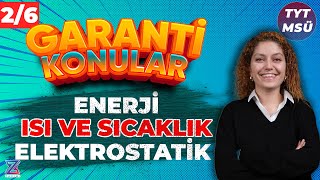 TYT - MSÜ FİZİK - GARANTİ KONULAR FKB KAMPI - 