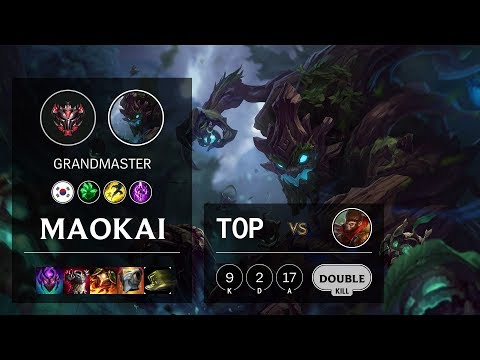 Maokai Top vs Wukong - KR Grandmaster Patch 10.12