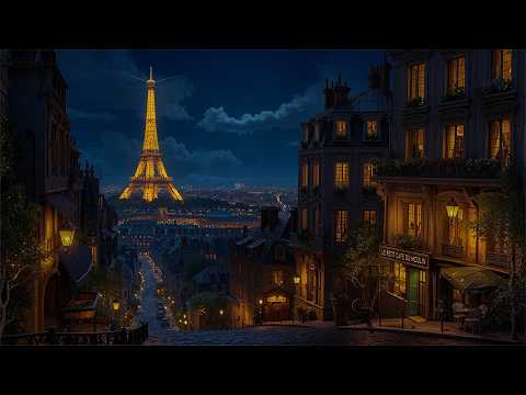 It's on a 1940's rainy paris night, vintage jazz playing in another room