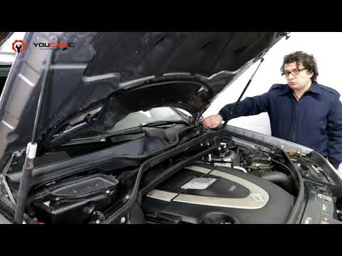 Mercedes-Benz Hood Won’t Stay Up – Easy Fix – Hood Strut Replacement
