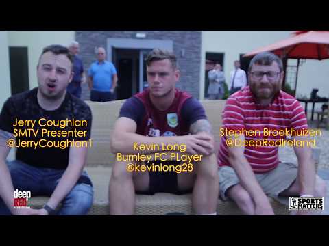Burnley FC Defender Kevin Long speaks to SMTV Presenter Jerry Coughlan